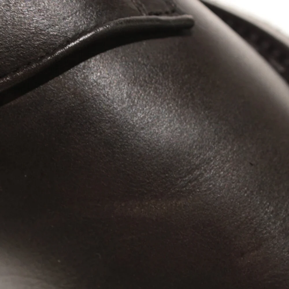Di Bianco NWD Derby Dress Shoes Size 11 US in Brown Leather Made in Italy
